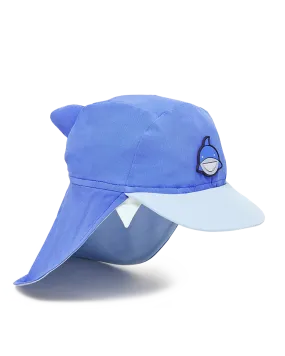 Boys Reef The Shark Sun Cap in Blue