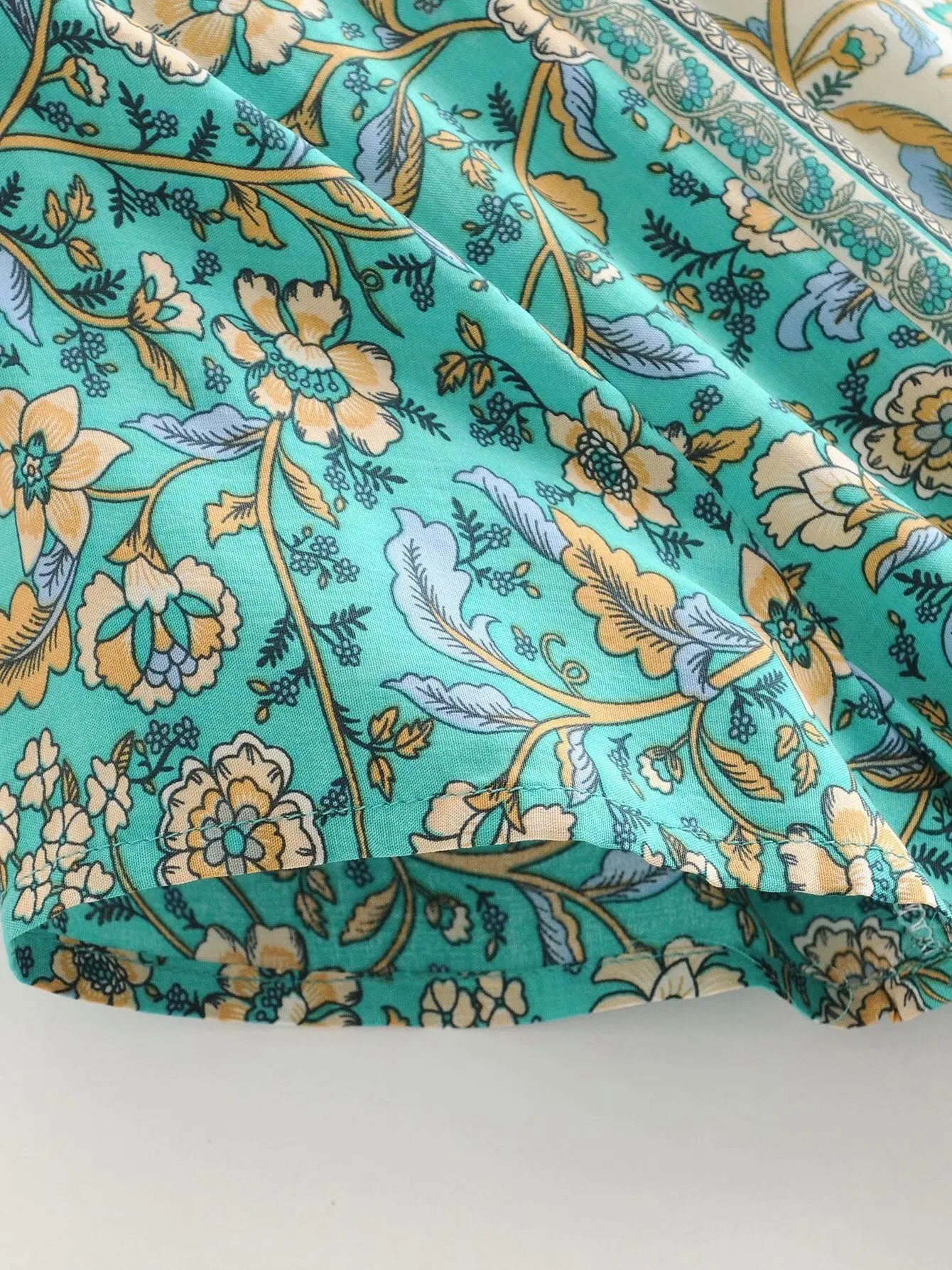 Cap Sleeve Camellia Summer Dress