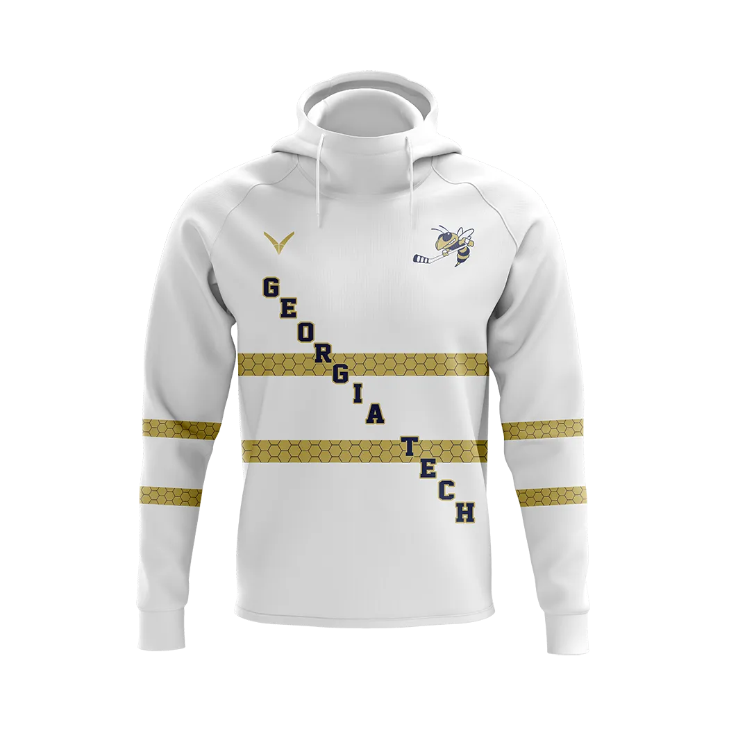 Georgia Tech Youth Solid Tech Fleece Hoodie
