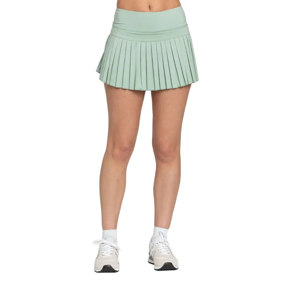 Gold Hinge Women's Pleated Tennis Skirt
