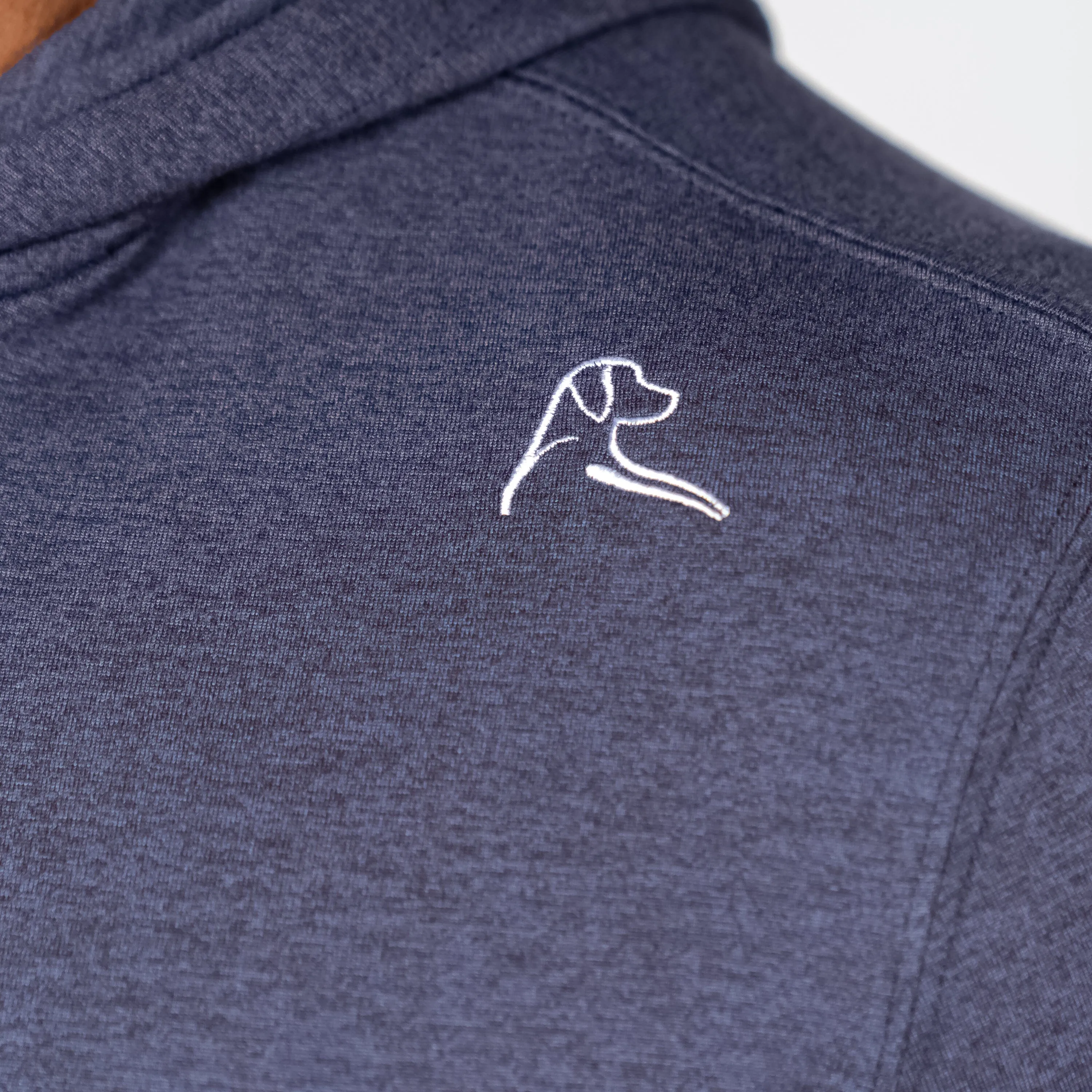 Hesi Performance Hoodie | Heather - Fleet Navy/Nightshade