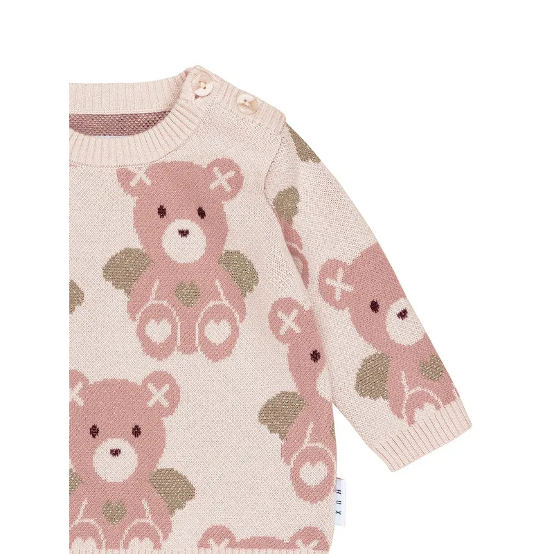 Huxbaby Angel Bear Knit Jumper