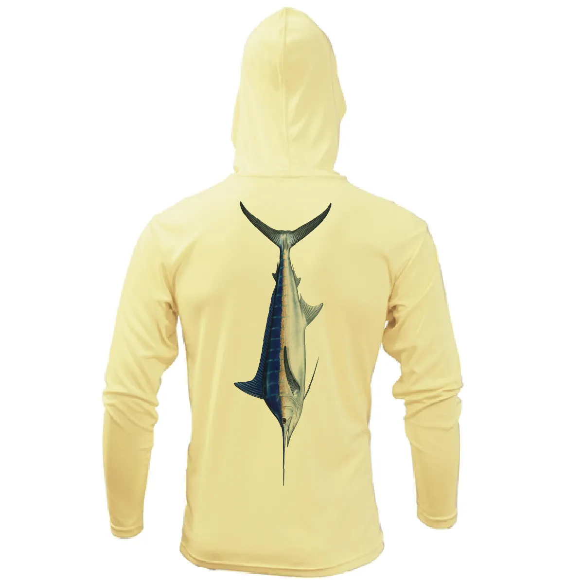 Key West, FL Marlin Long Sleeve UPF 50  Dry-Fit Hoodie