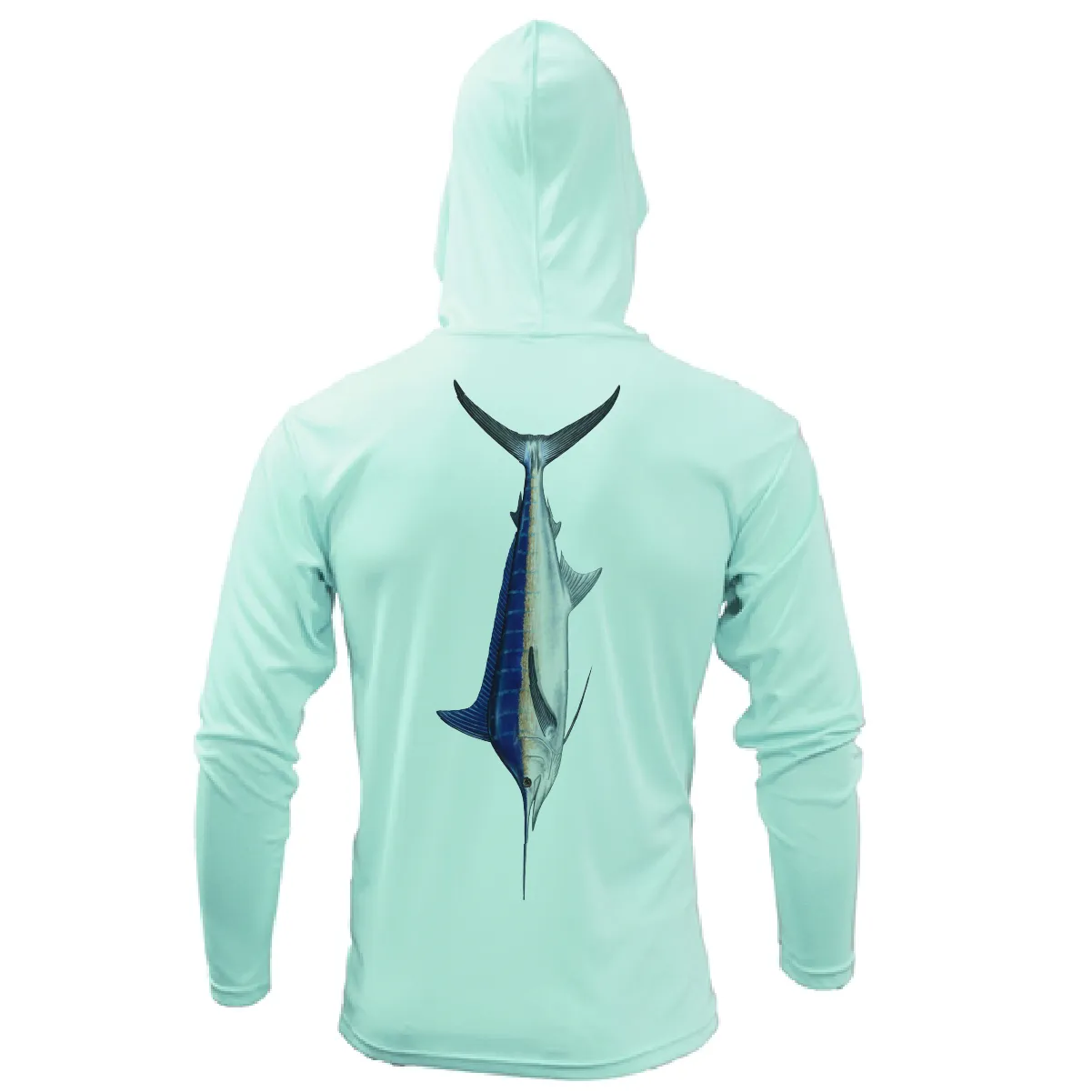 Key West, FL Marlin Long Sleeve UPF 50  Dry-Fit Hoodie