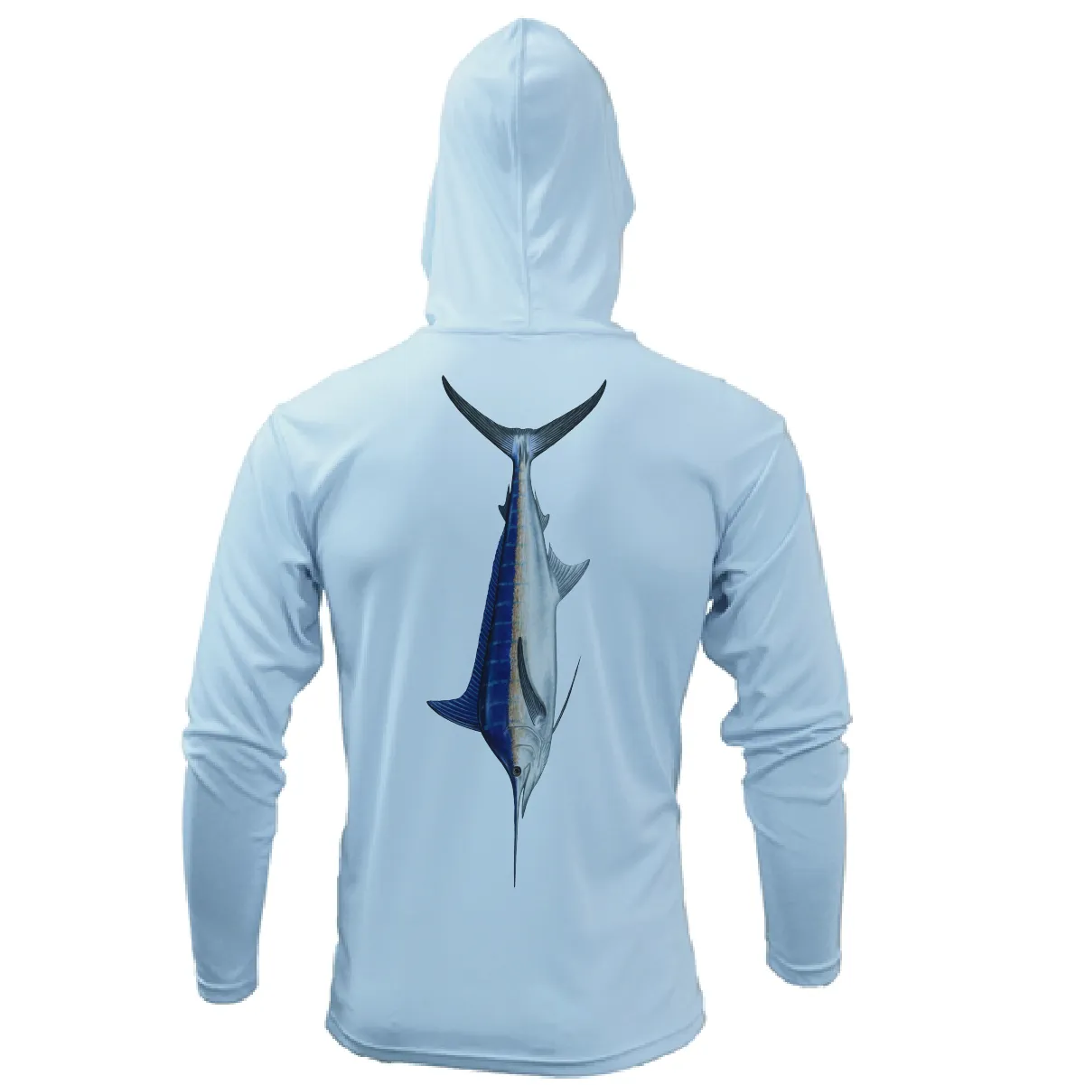 Key West, FL Marlin Long Sleeve UPF 50  Dry-Fit Hoodie