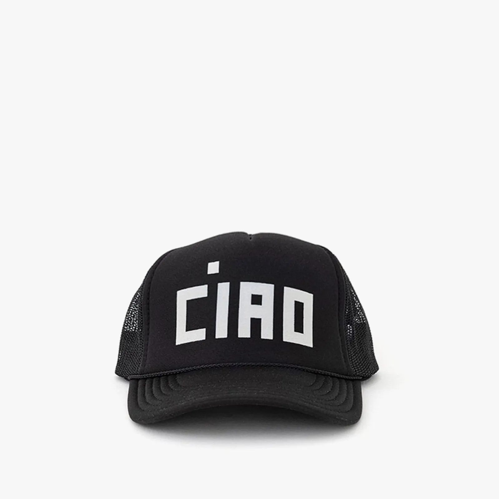 "Ciao" Trucker Hat (Black)
