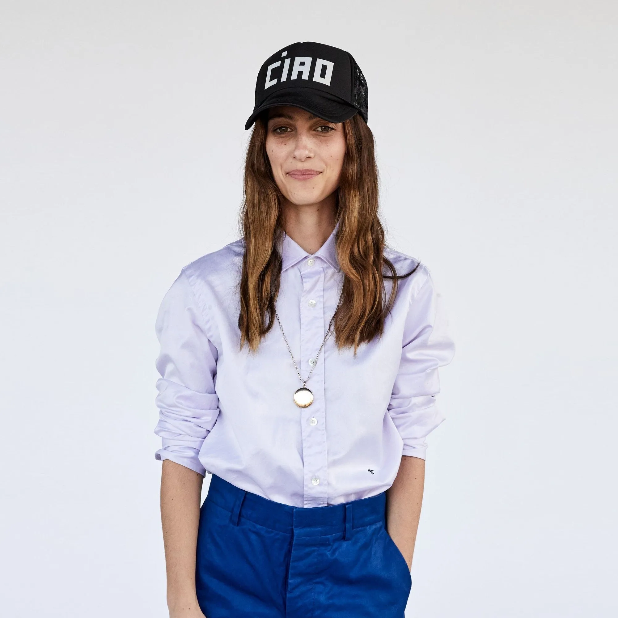 "Ciao" Trucker Hat (Black)