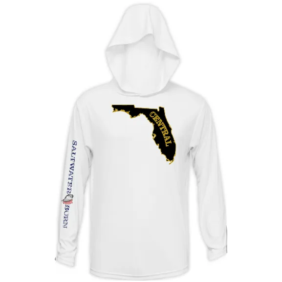 UCF Black and Gold Long Sleeve UPF 50  Dry-Fit Hoodie