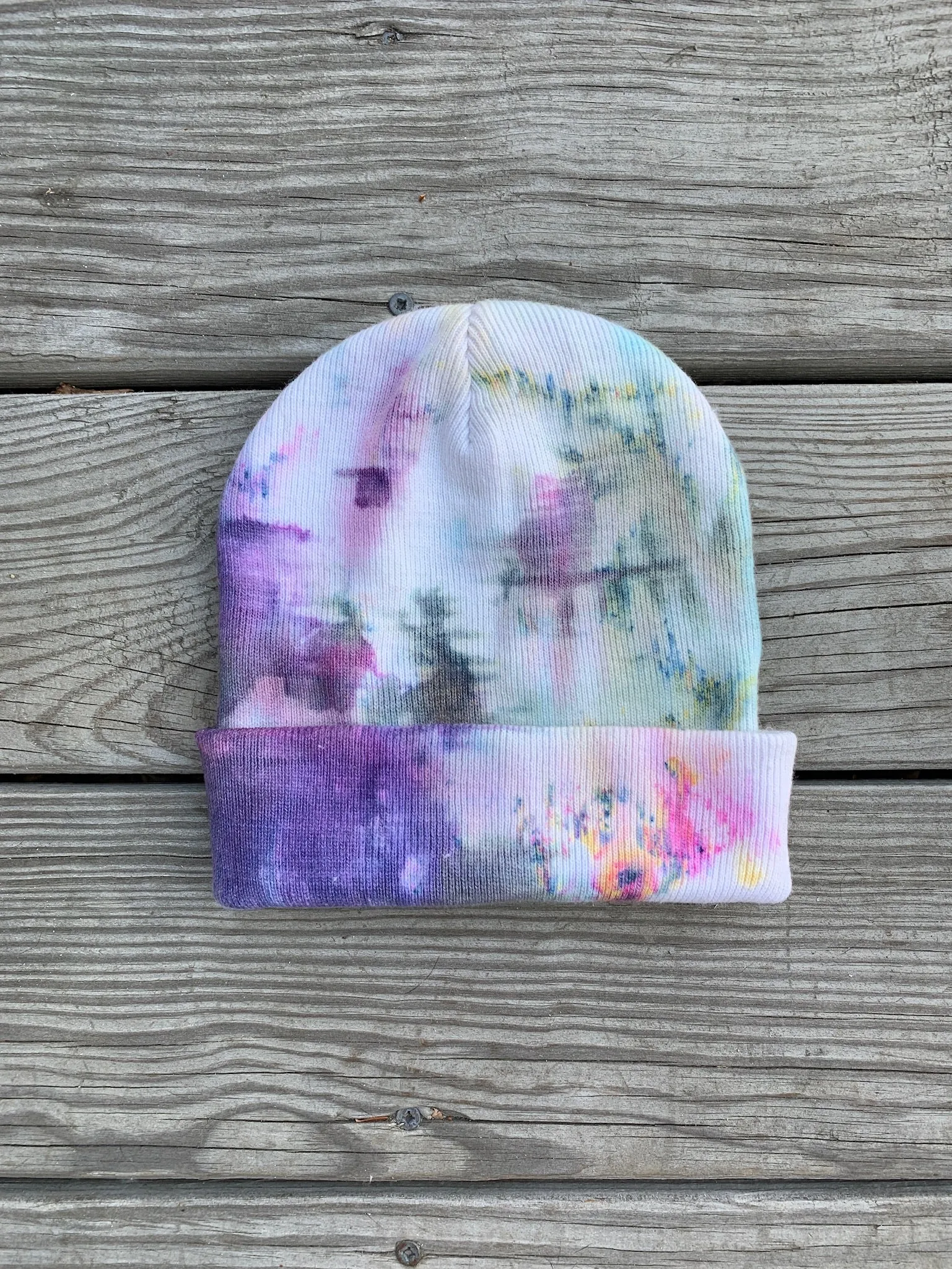 Unisex Tie Dyed Beanie