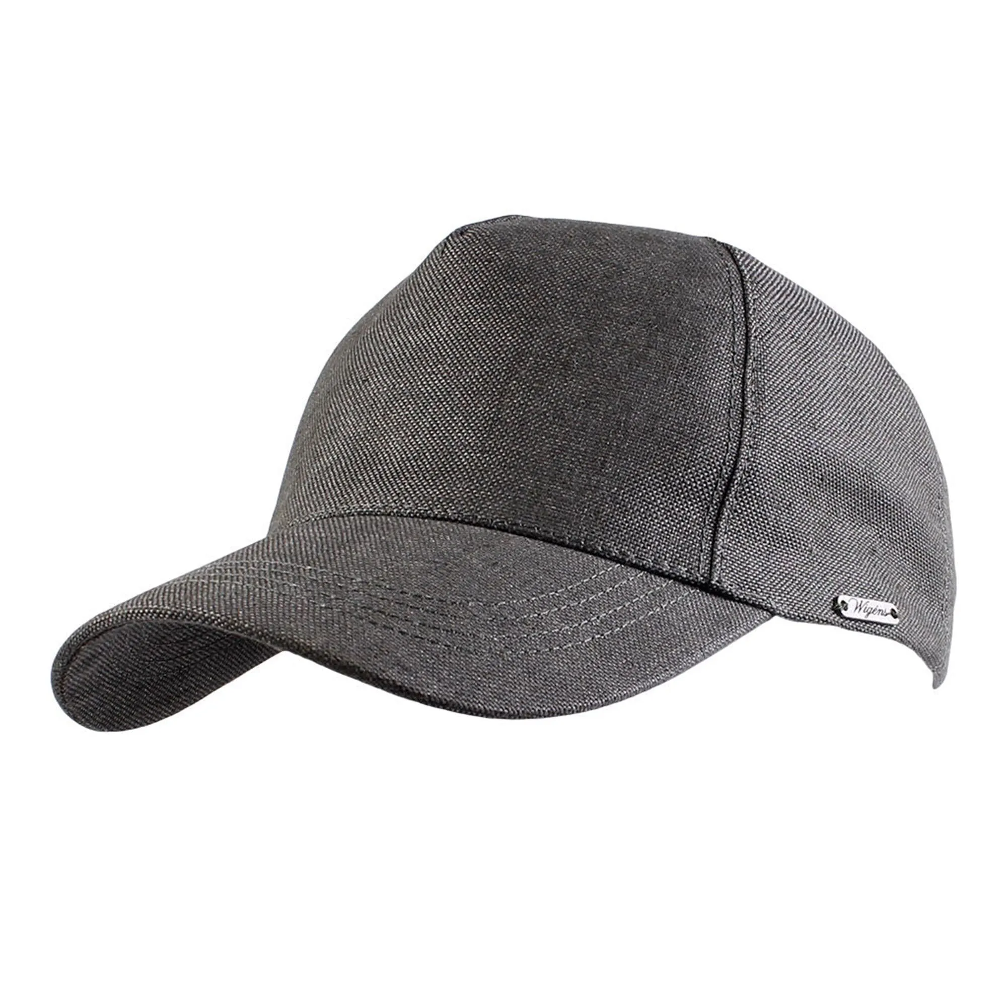 Wigens Men's Hopsack Linen Contemporary Baseball Cap