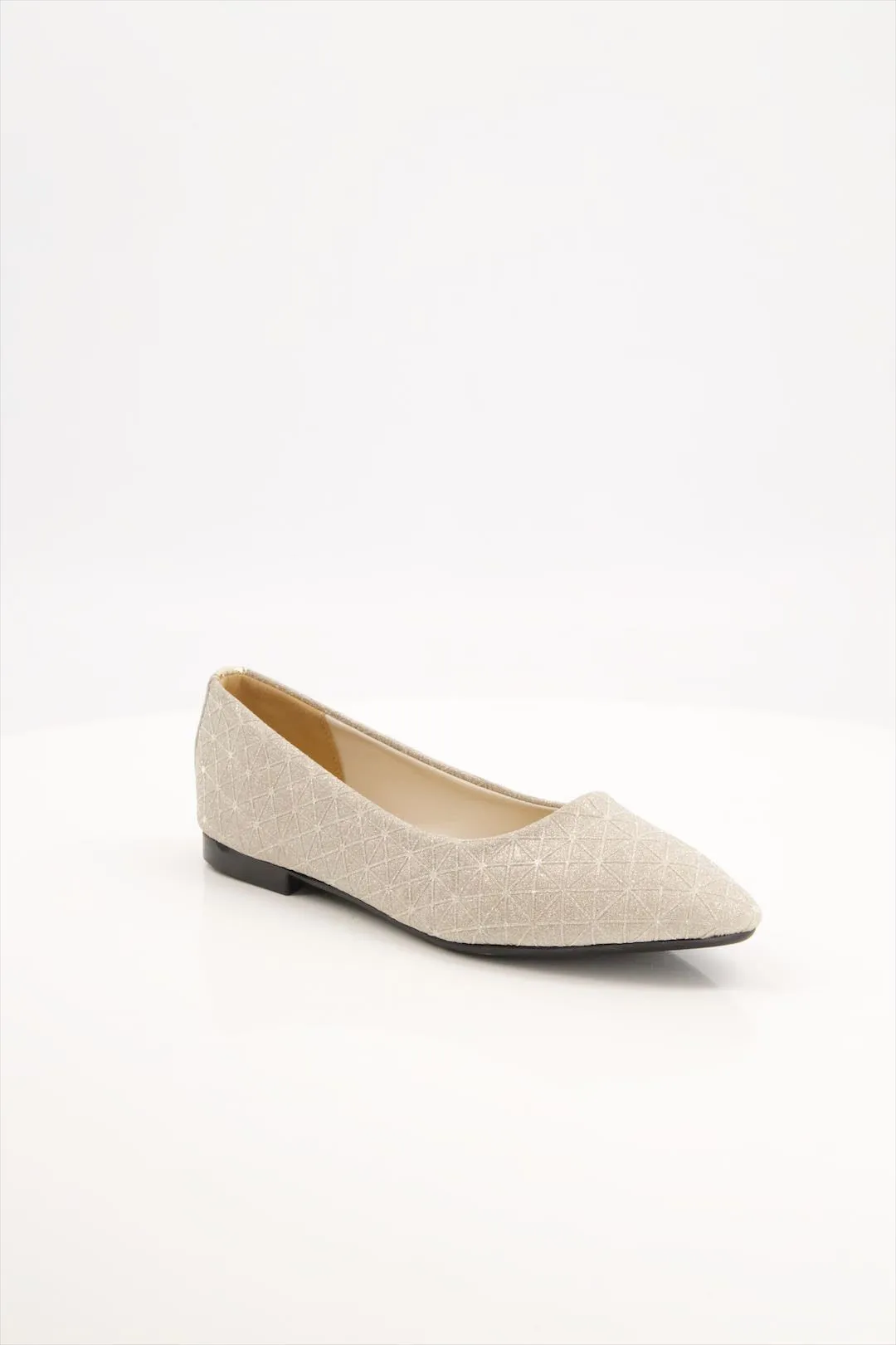 Women Comfy Golden  Pump Shoes